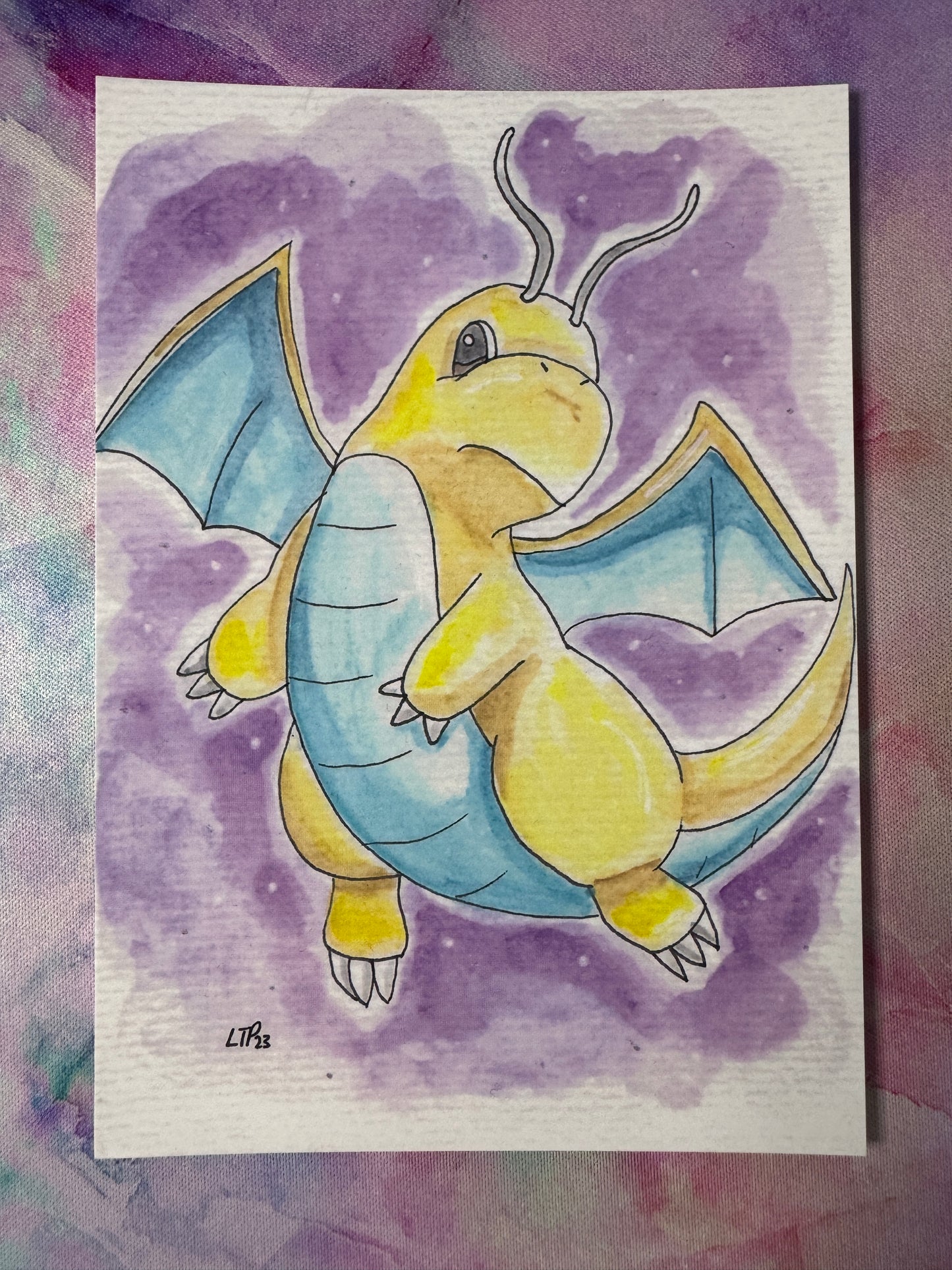 Dragonite A6 Art Print