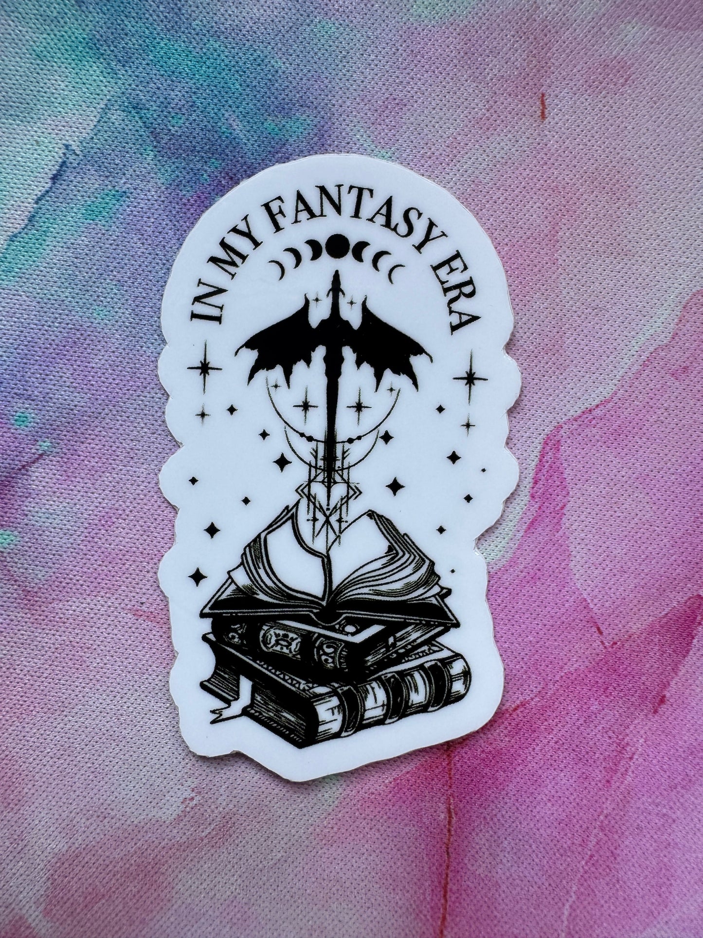 In my Fantasy Era Bookish Sticker