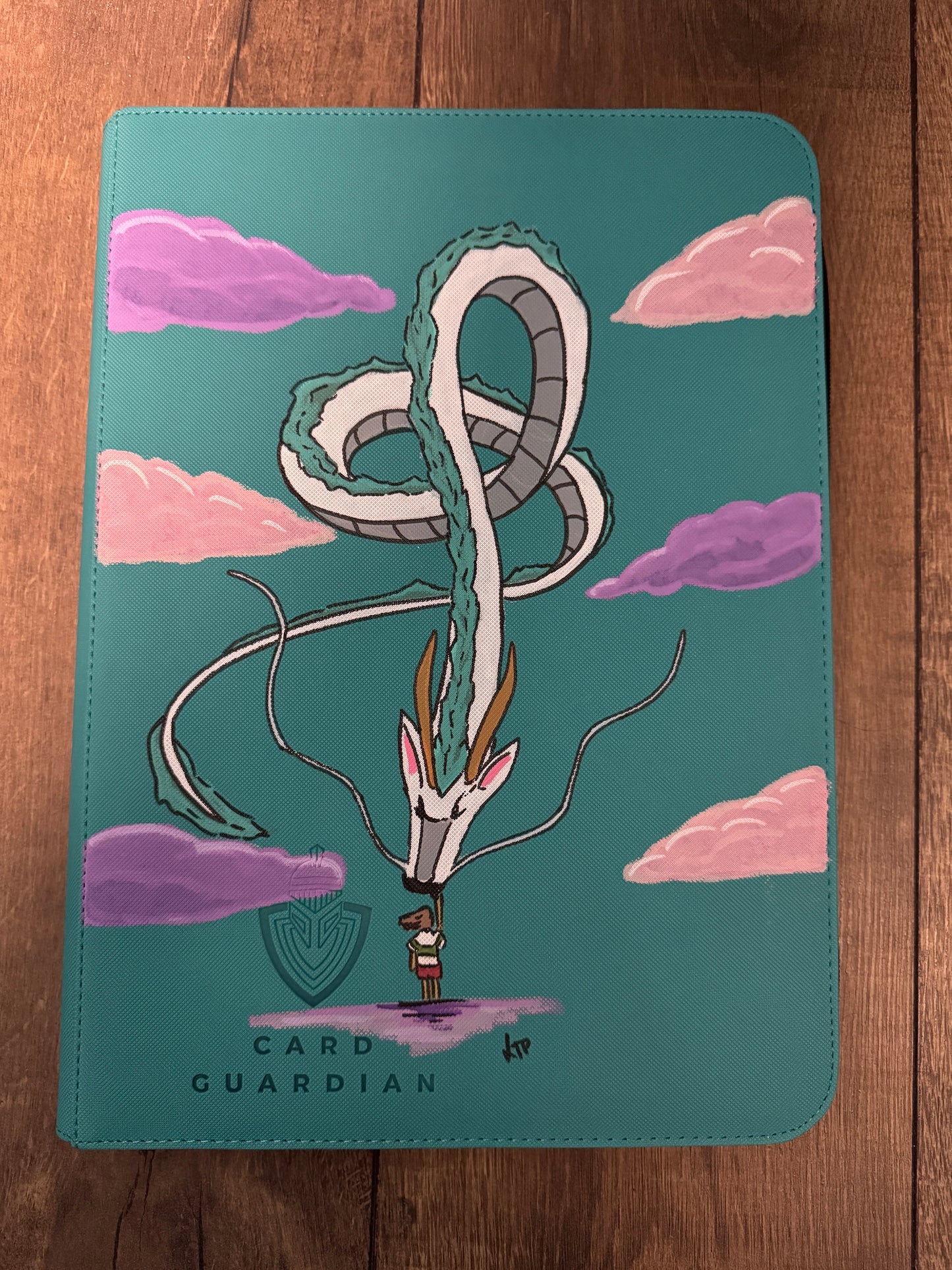 Spirited Away Inspired Hand painted 9 Pocket Binder!