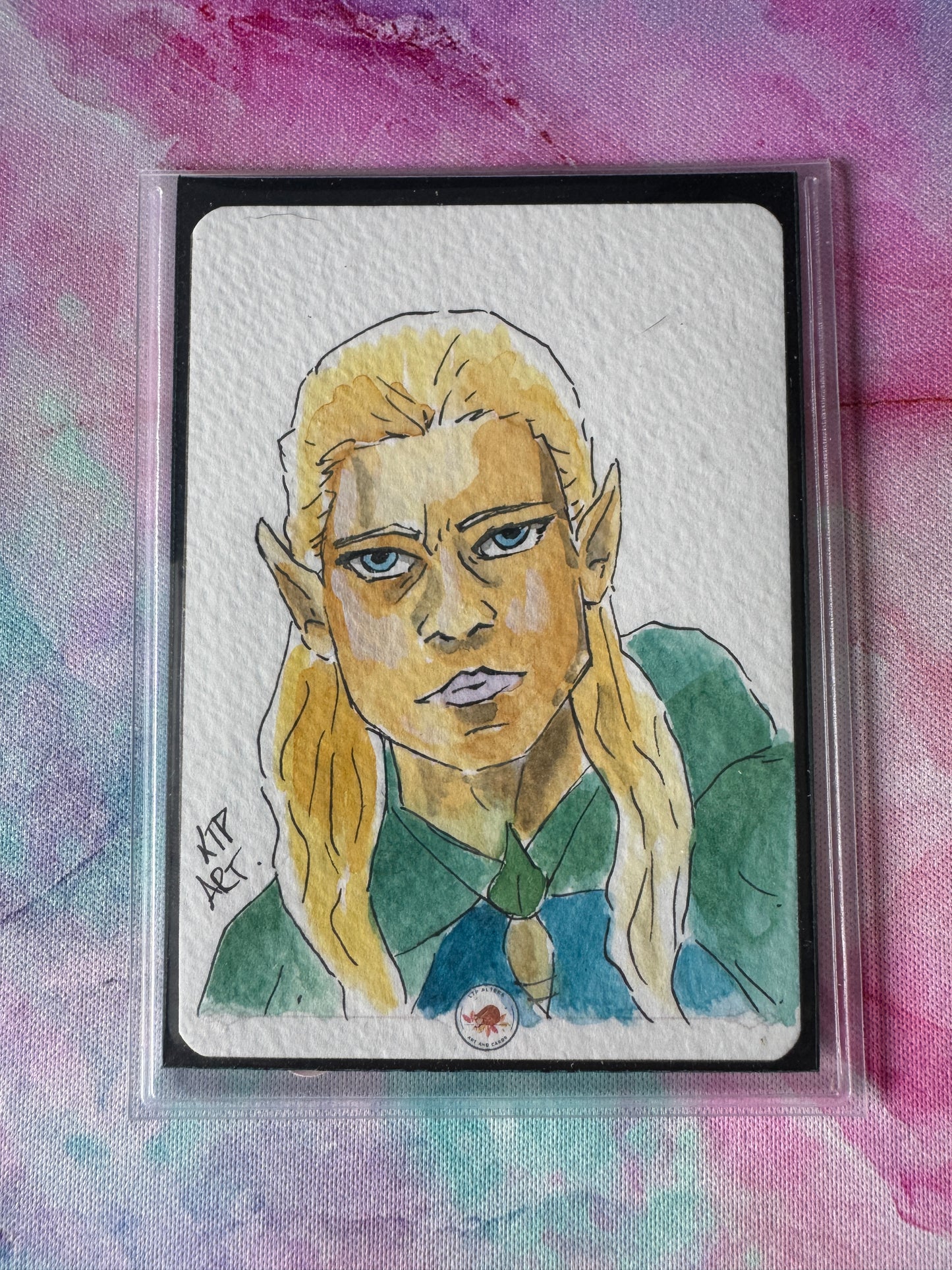 Original Colour Sketch - LOTR Legolas