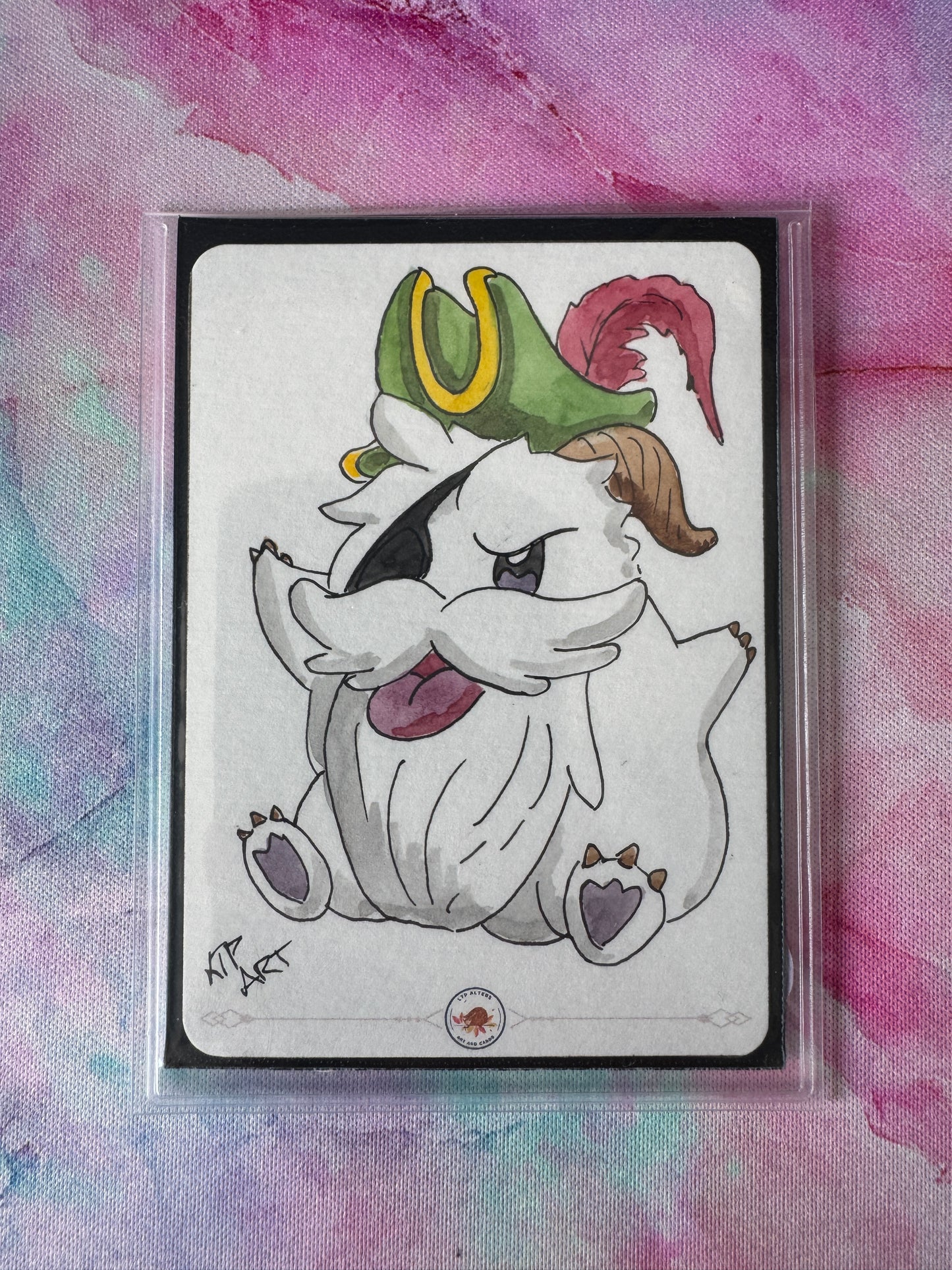 Original Colour Sketch - LoL Poro 1