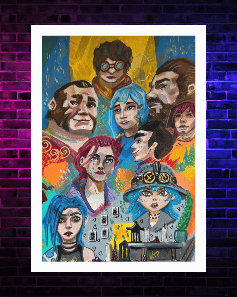Arcane Mural Art Print