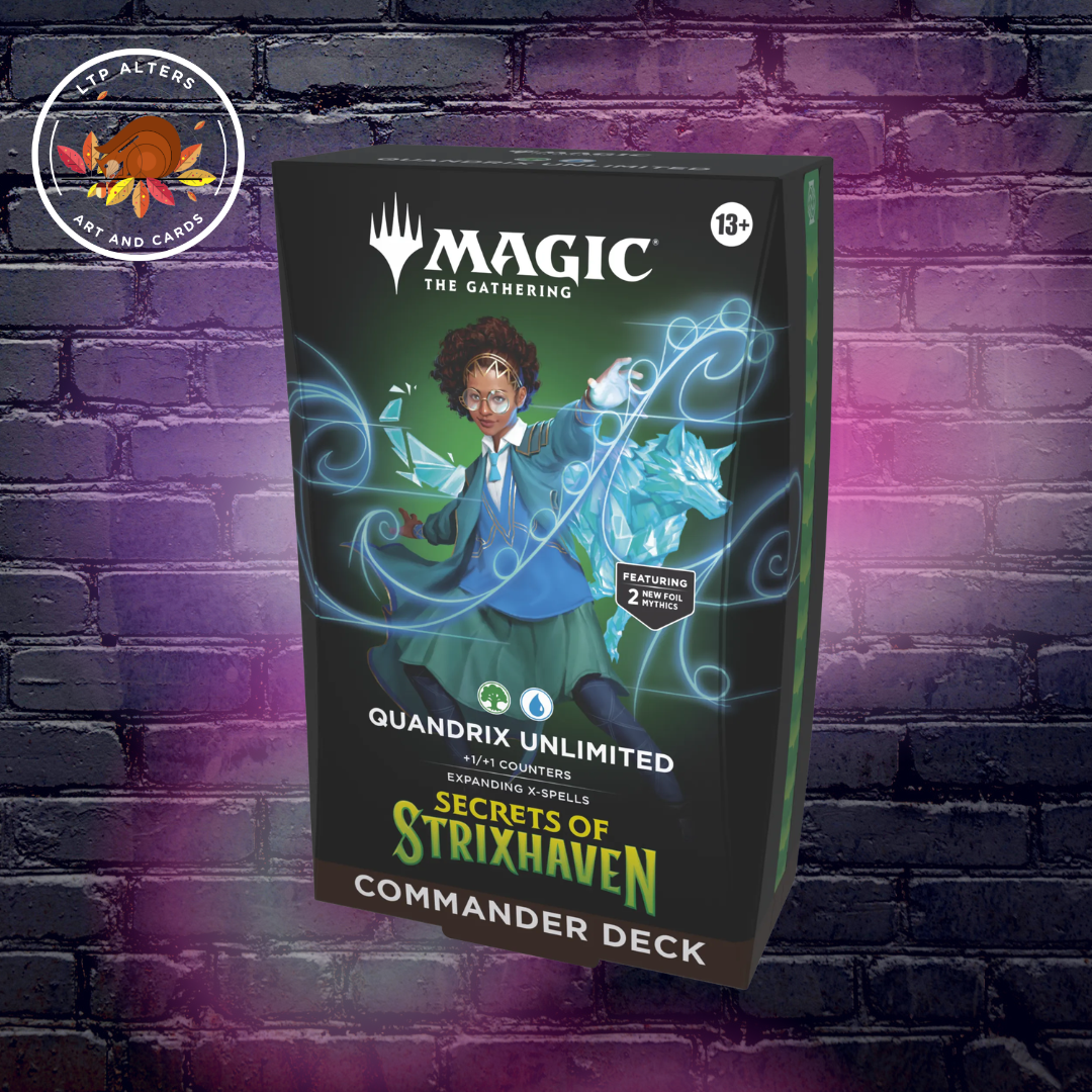 MTG Strixhaven Commander Deck Quandrix Unlimited