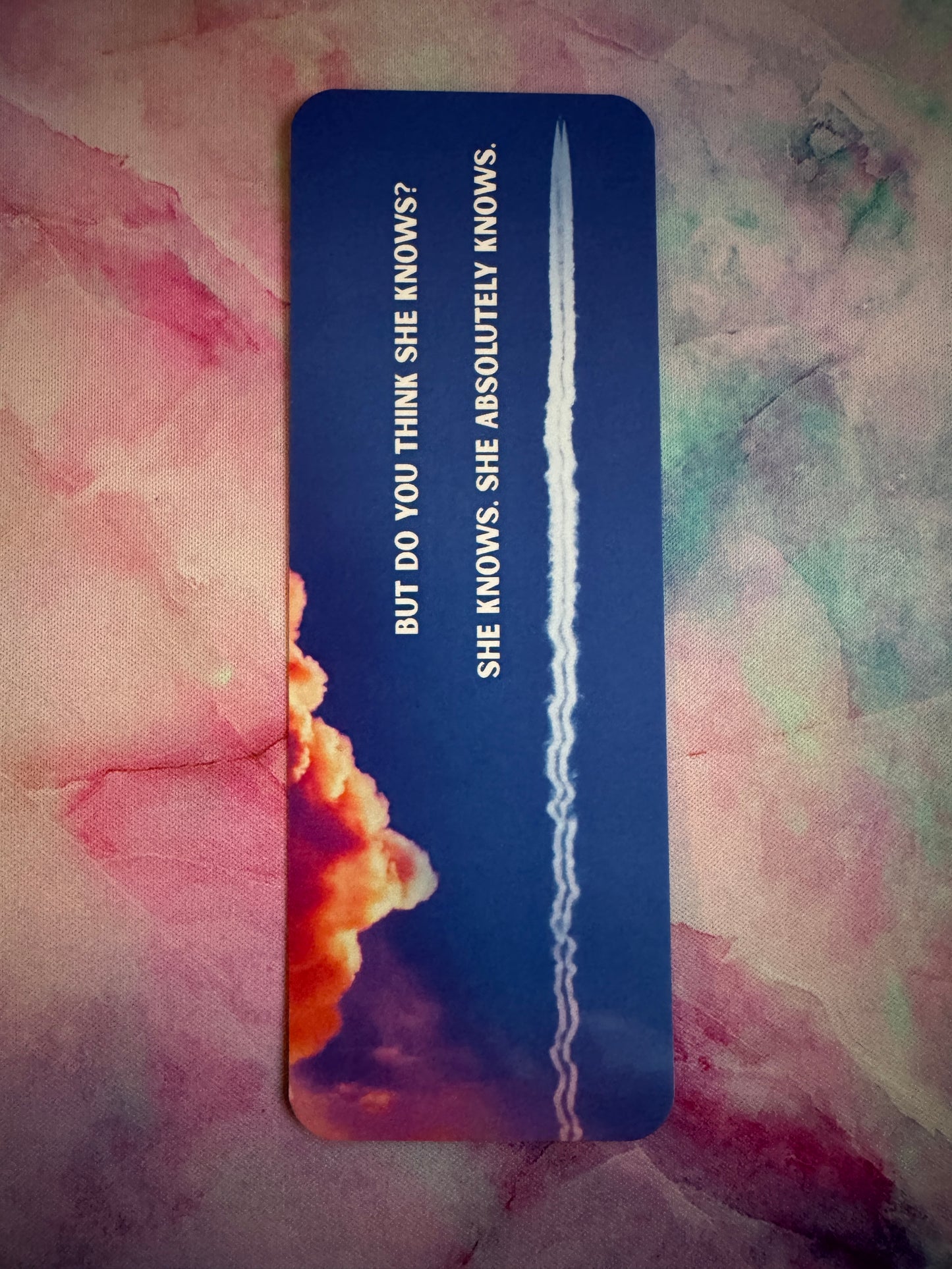 Atmosphere bookmark she knows