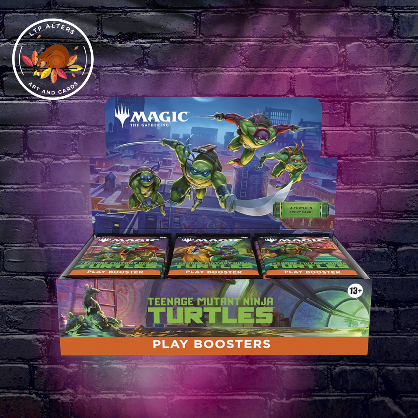 Magic: The Gathering - Universes Beyond - Teenage Mutant Ninja Turtles - Play Booster Box