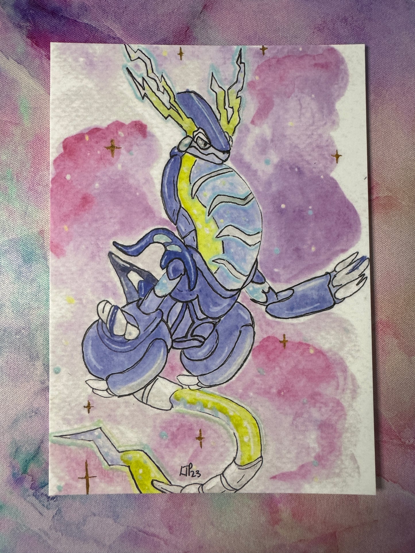 Moraidon  A6 Art Print