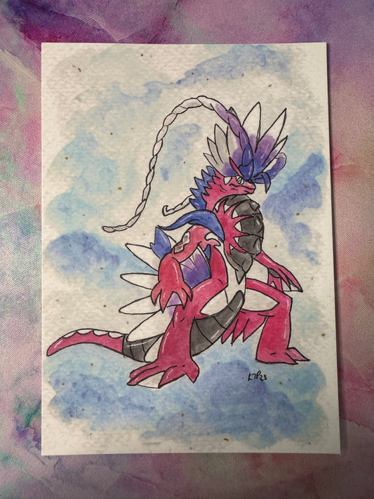 Koraidon  A6 Art Print
