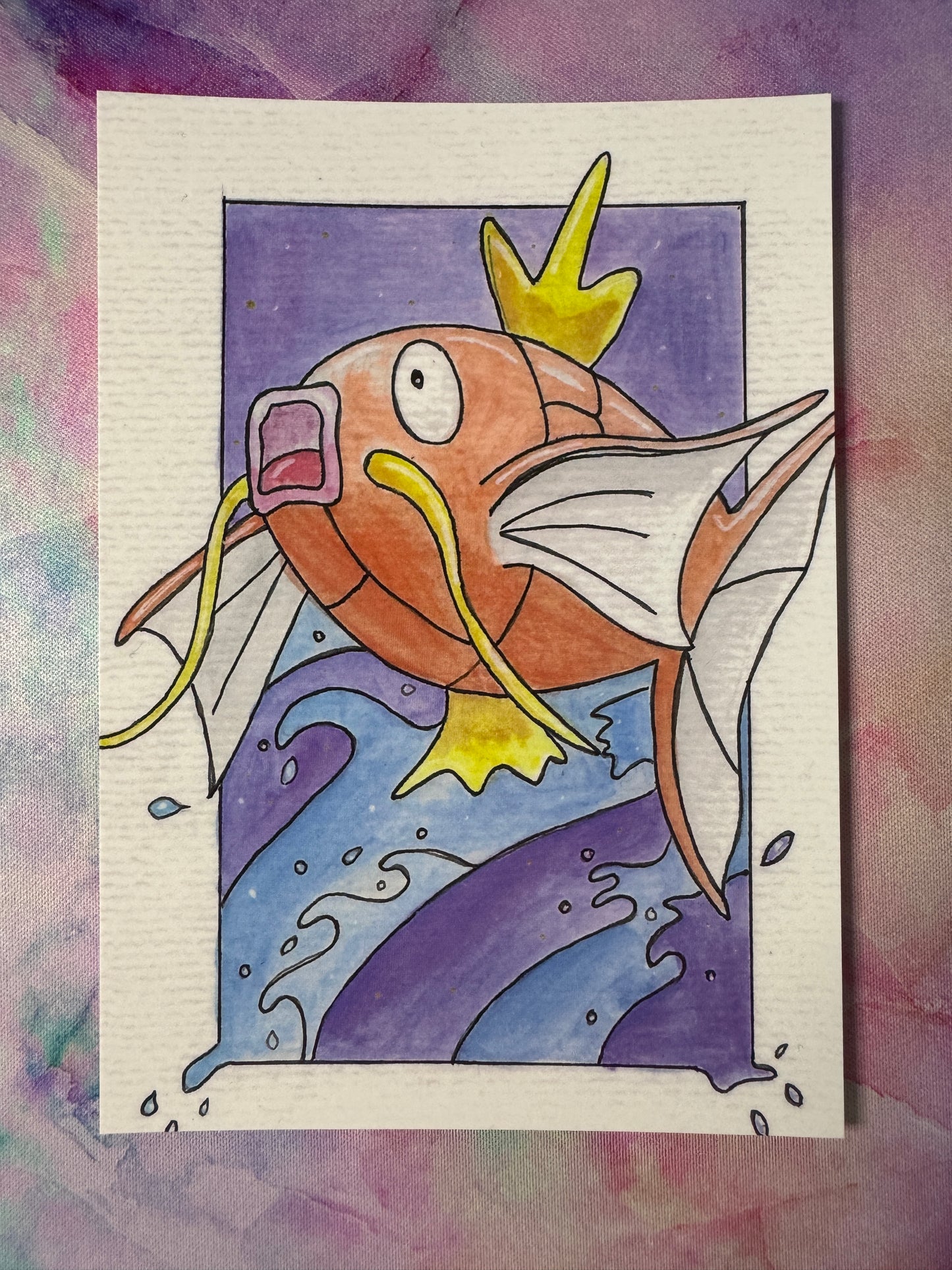 Majikarp A6 Art Print