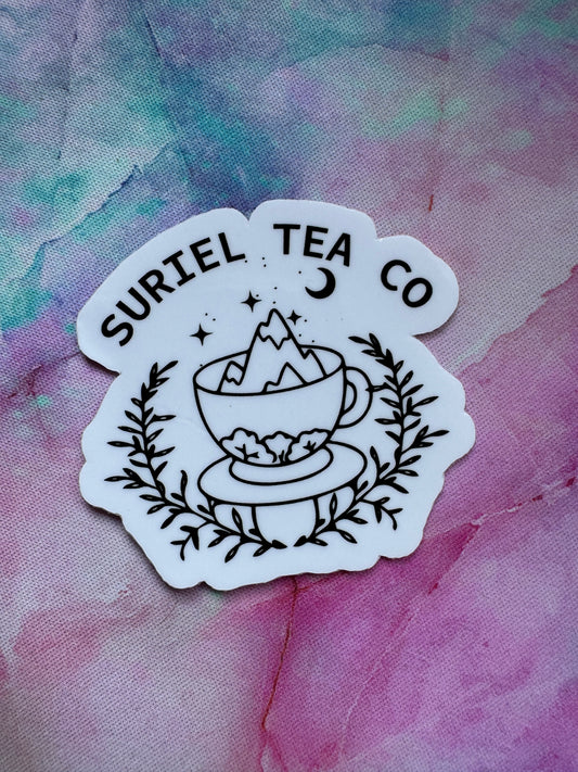 Suriel Tea Bookish Sticker
