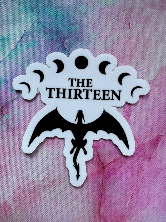 The Thirteen Bookish Sticker