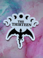 The Thirteen Bookish Sticker
