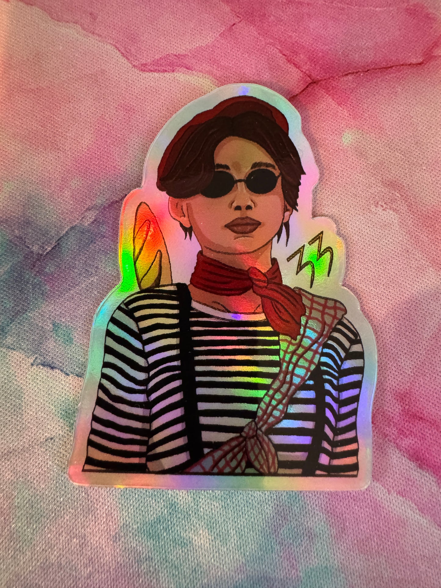Maelle Foil Sticker