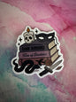 Dark Romance Book Stack Sticker