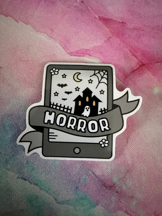 Horror Kindle Sticker