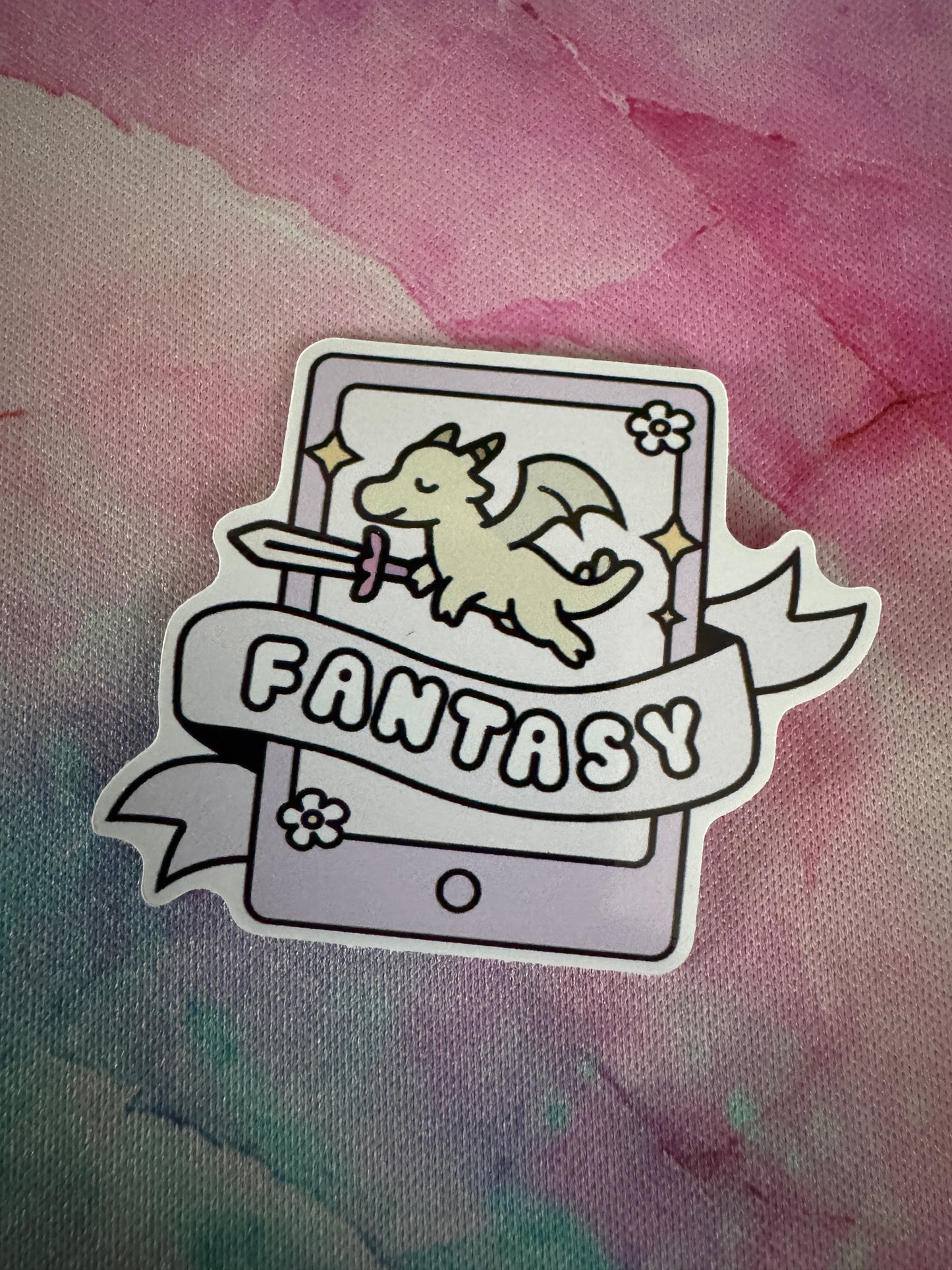 Fantasy Kindle Sticker