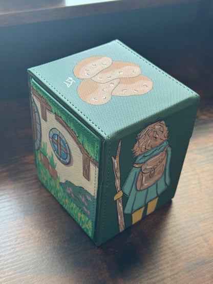*Pre- Order only* The Hobbit Inspired Hand Painted Deck Box June Batch