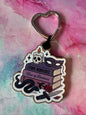 Dark Romance Wooden gloss Keyring
