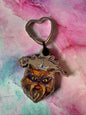Princess Donut Wooden gloss Keyring