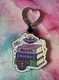 Sci-fi Wooden gloss Keyring