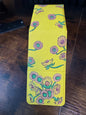 Van Gogh Sunflowers Inspired Hand Painted Deck Box (shorter lid)