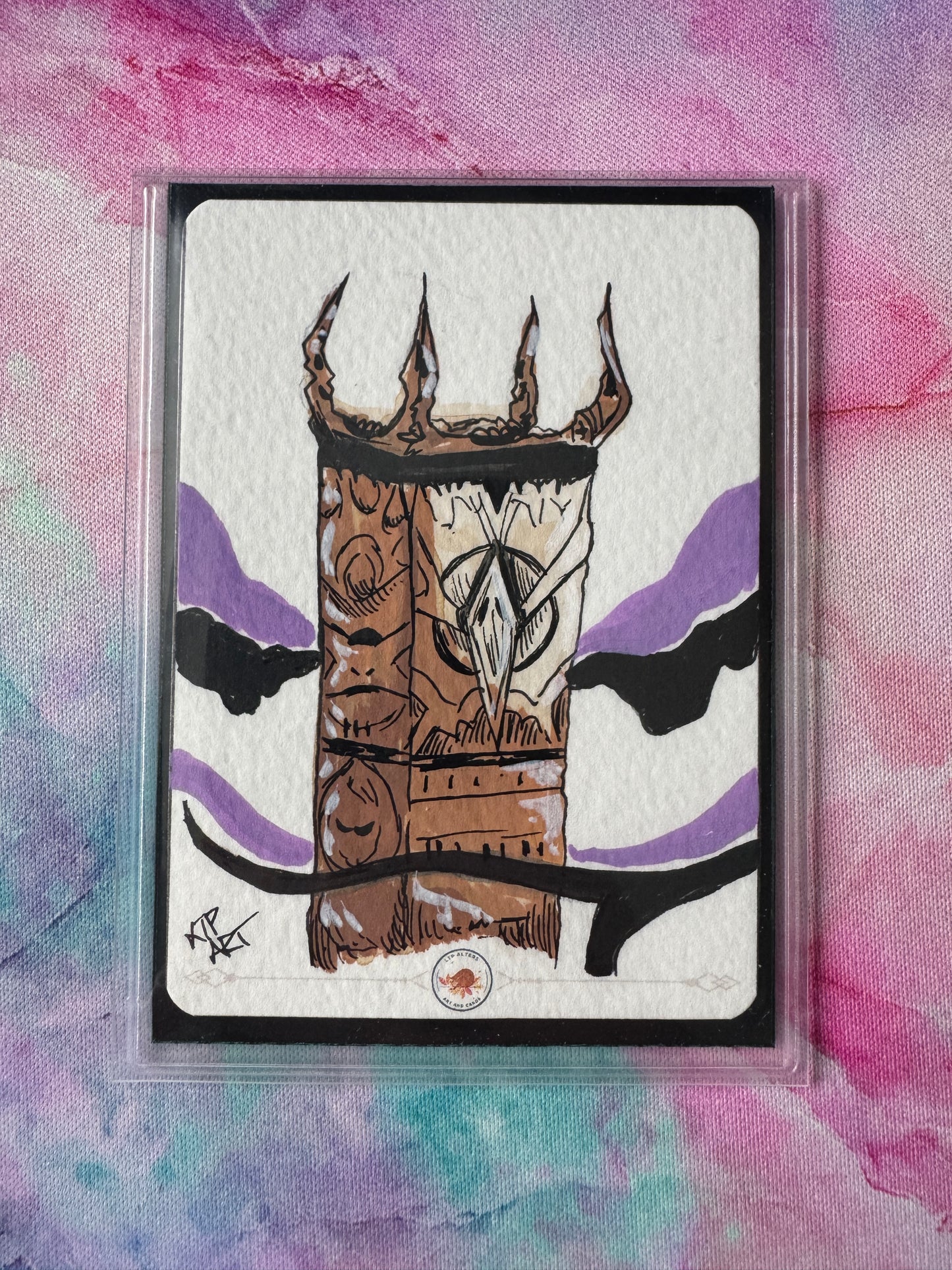 Original Colour Sketch - Grim Monolith