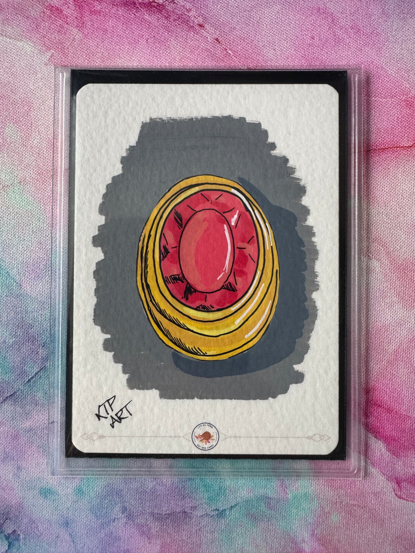 Original Colour Sketch - Mox Ruby