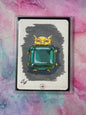 Original Colour Sketch - Mox Emerald