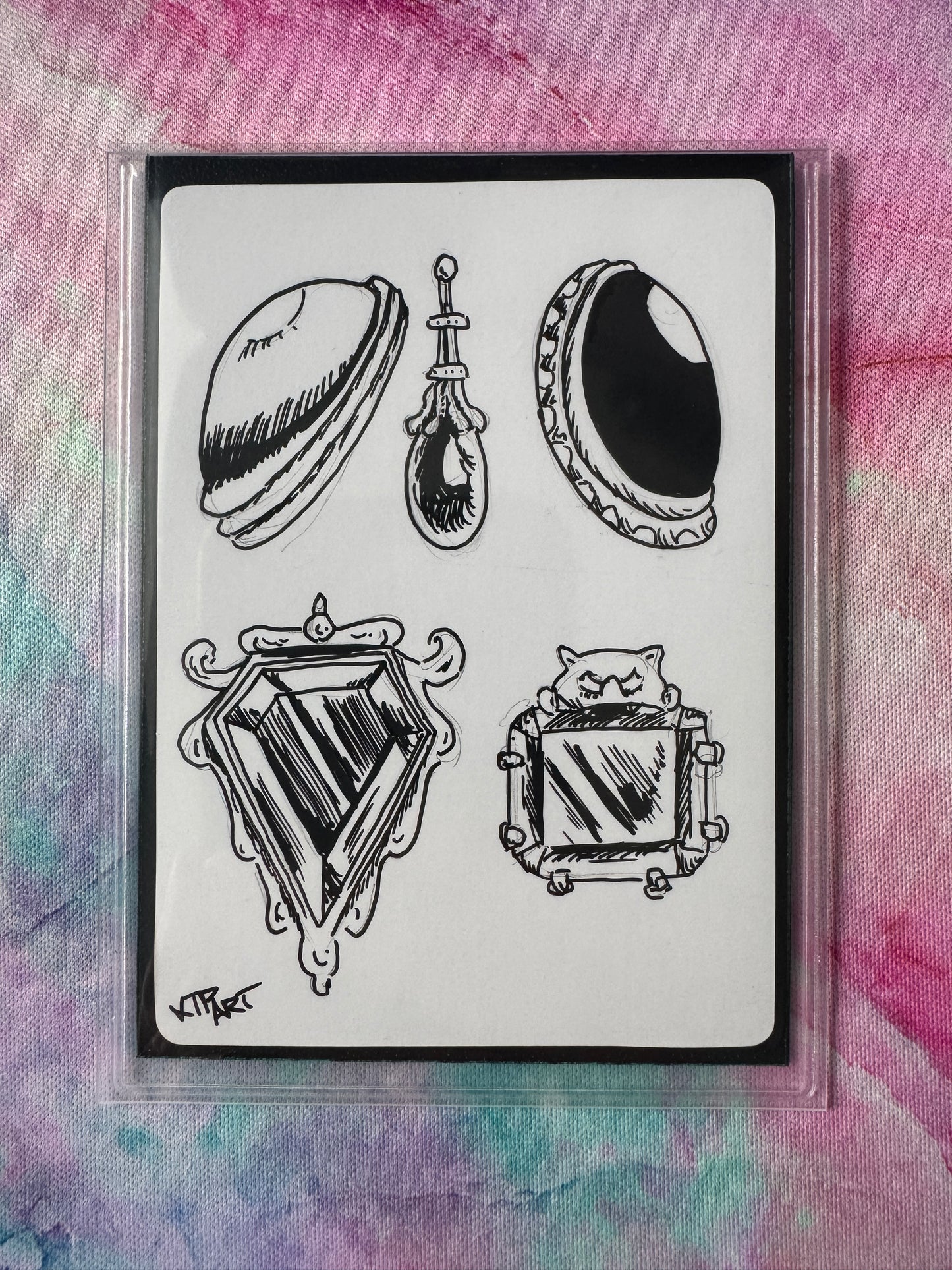 Original Sketch - MTG Mox