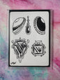 Original Sketch - MTG Mox