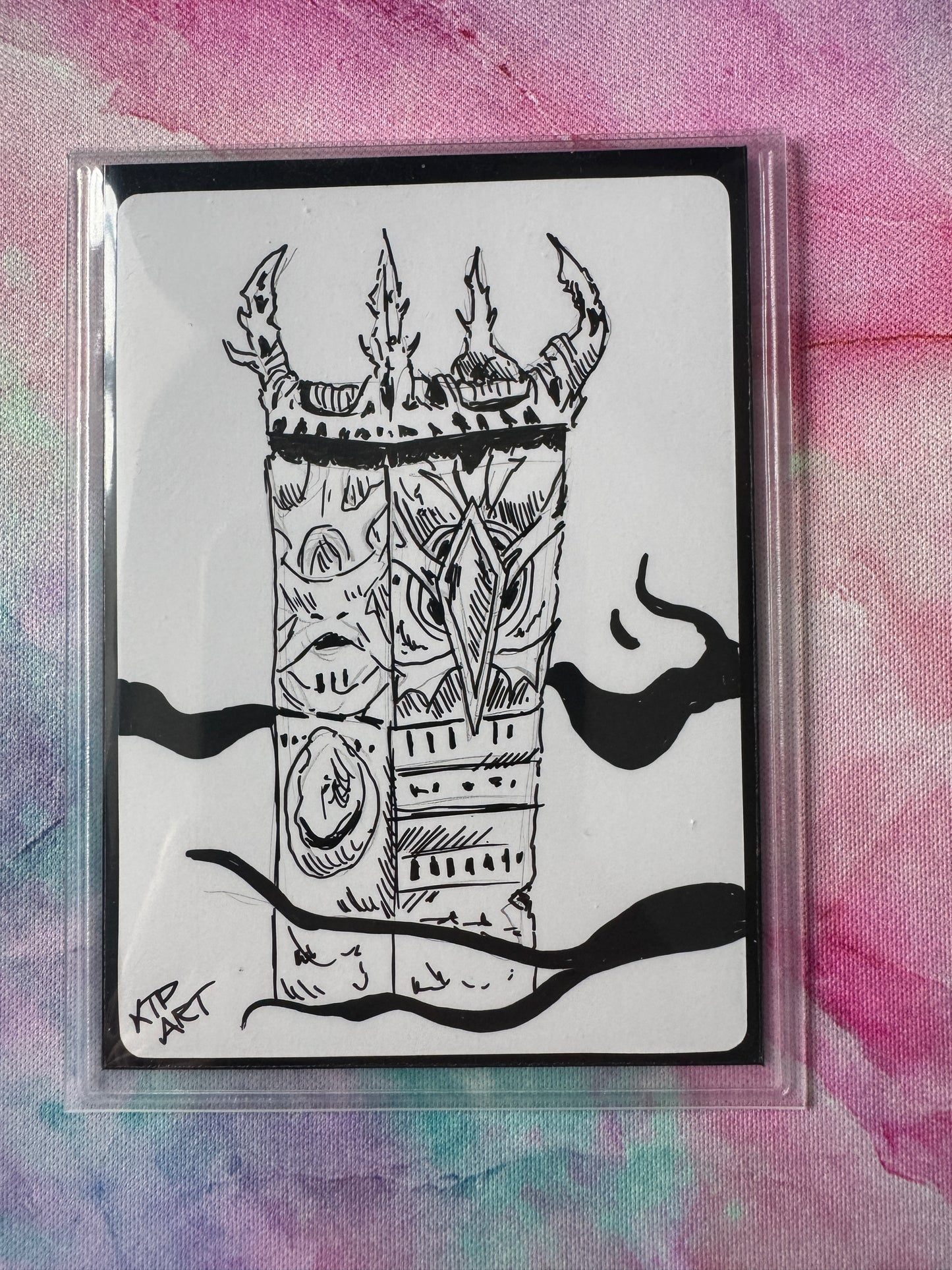Original Sketch - MTG Grim Monolith