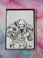 Original Sketch - MTG Karn