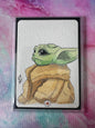 Original Colour Sketch - Star Wars The Child