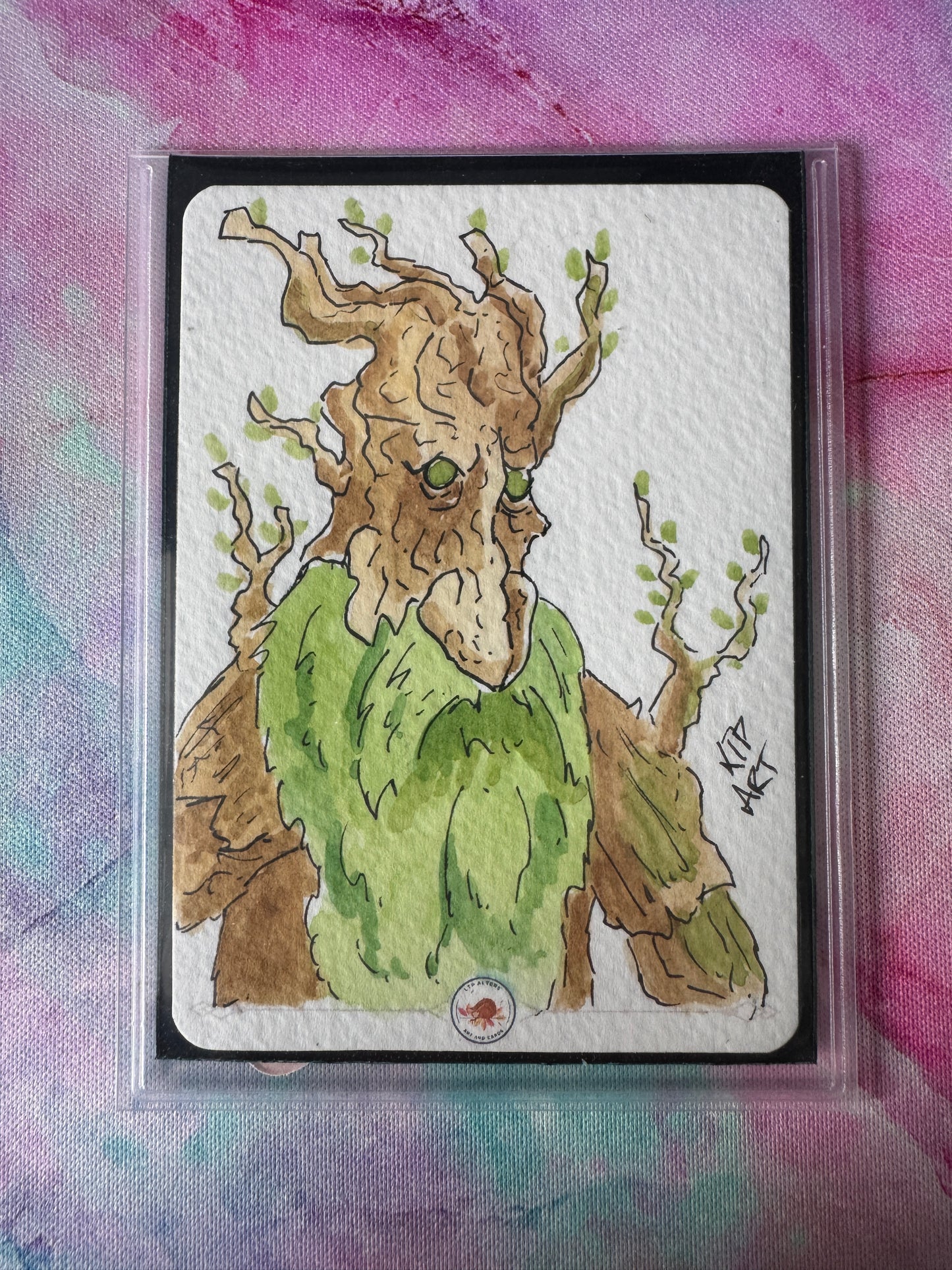 Original Colour Sketch - LOTR Ent
