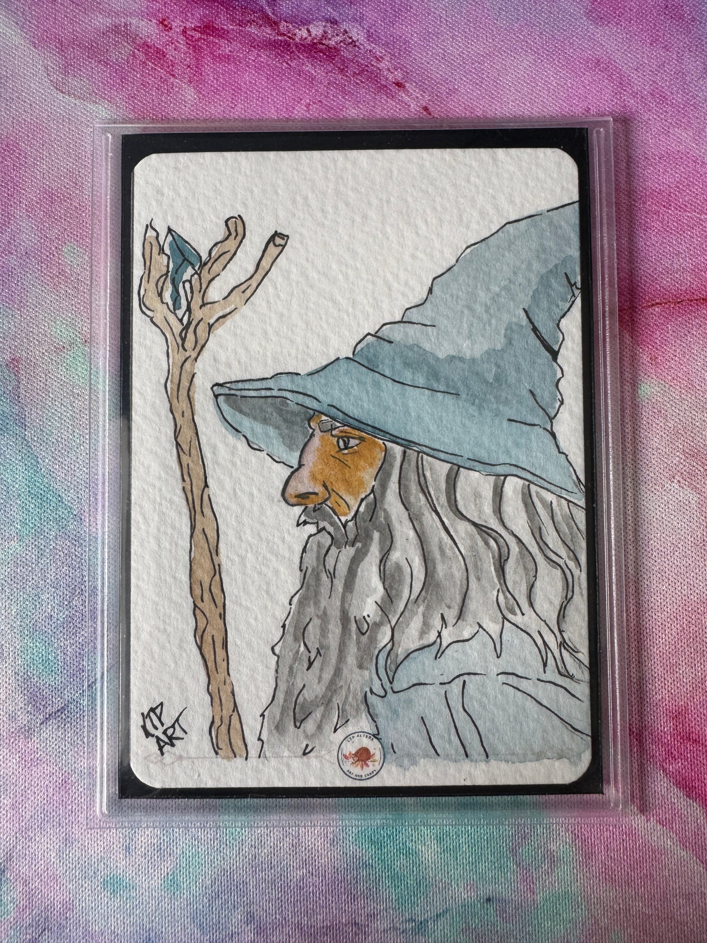 Original Colour Sketch - LOTR Gandalf