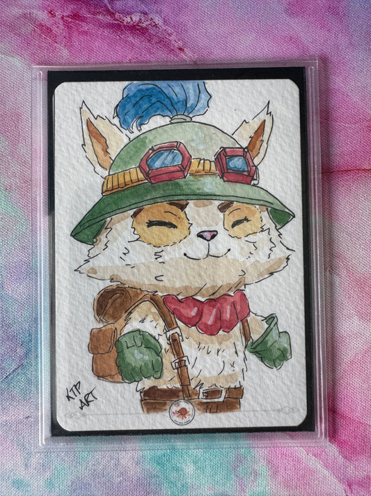 Original Colour Sketch - LoL Teemo