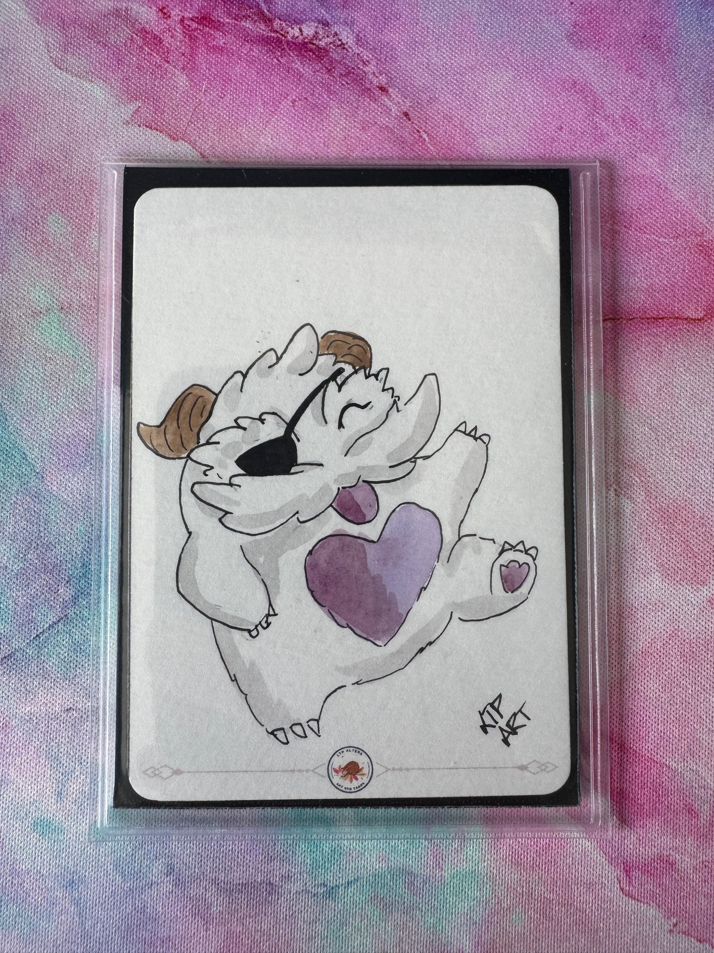 Original Colour Sketch - LoL Poro 2