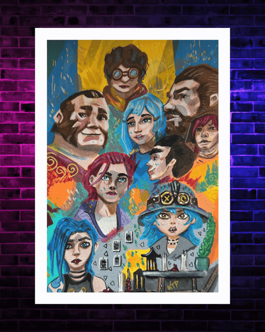 Arcane Mural Art Print