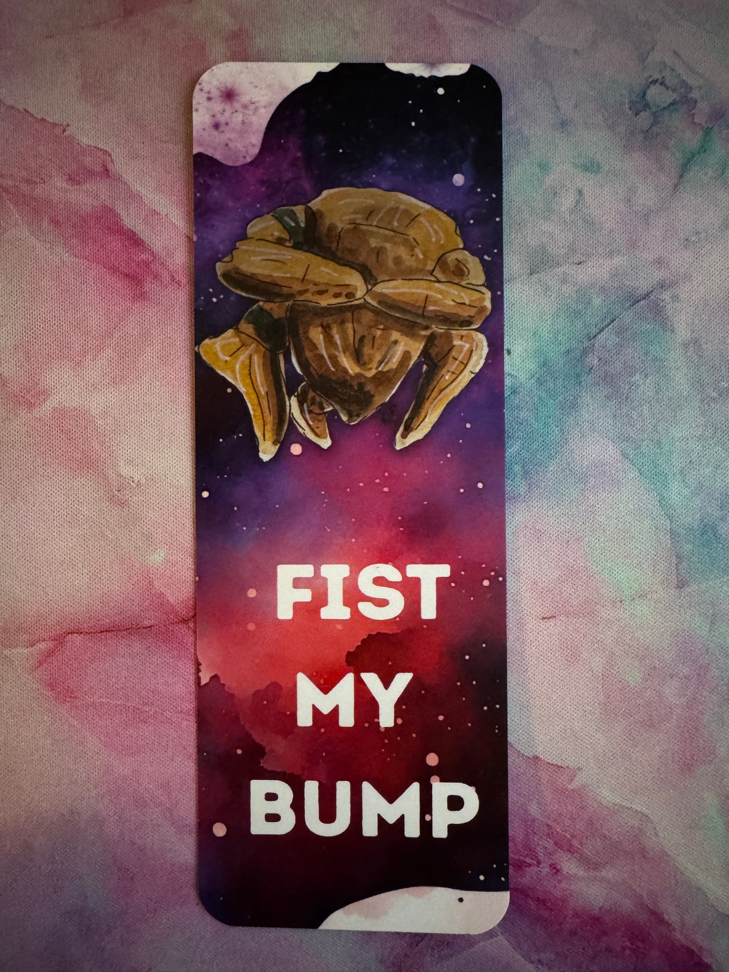 Fist my bump bookmark
