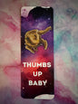 Thumbs up baby bookmark