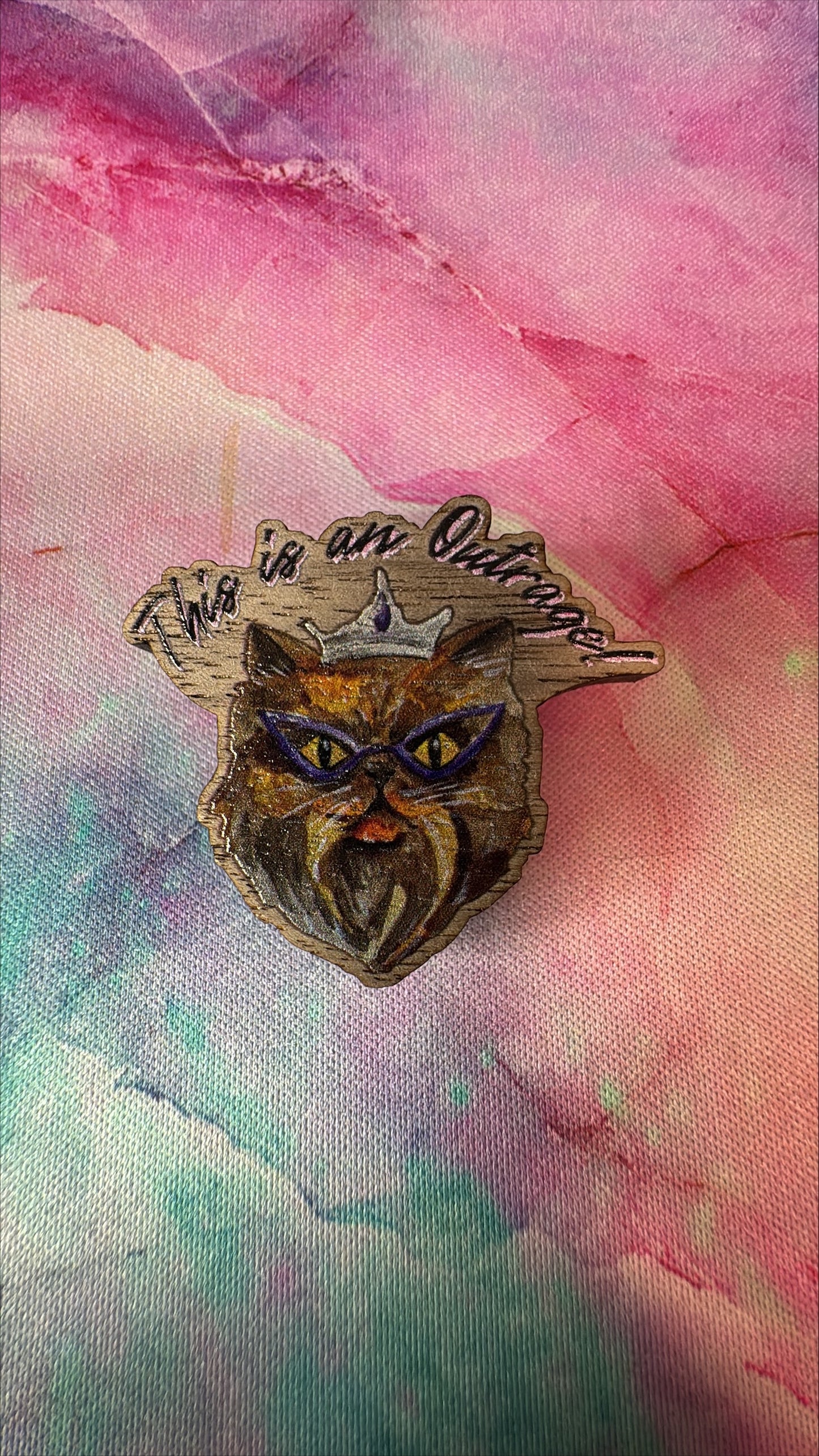 Princess Donut Pin Badge