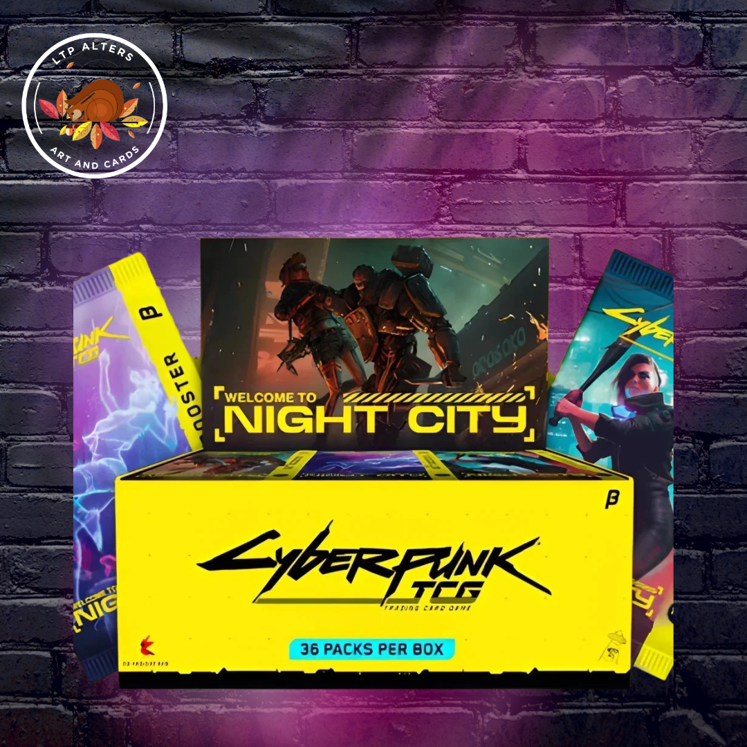 Cyberpunk TCG Beta Booster Box sealed