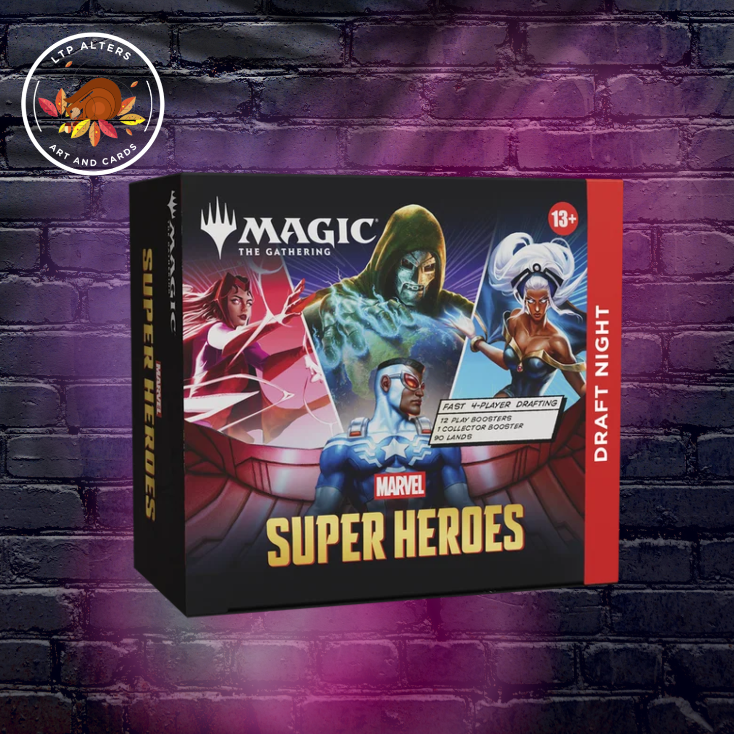 Magic: The Gathering - Universes Beyond - Marvel Super Heroes - Draft Night Box